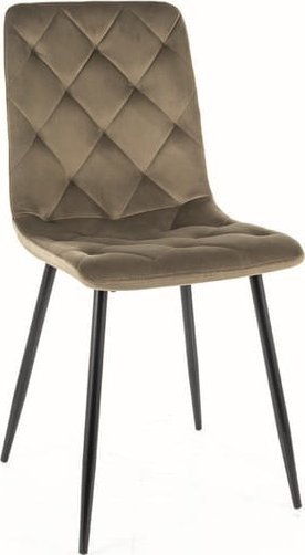 Signal Krzesło JERRY VELVET oliwkowe SIGNAL