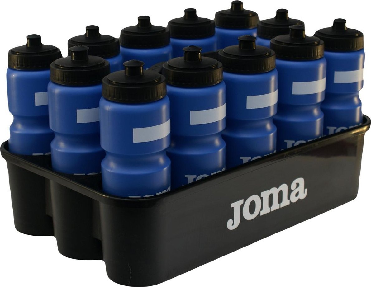 Joma KOMPLET 12SZT BIDONÓW JOMA Z KOSZYKIEM