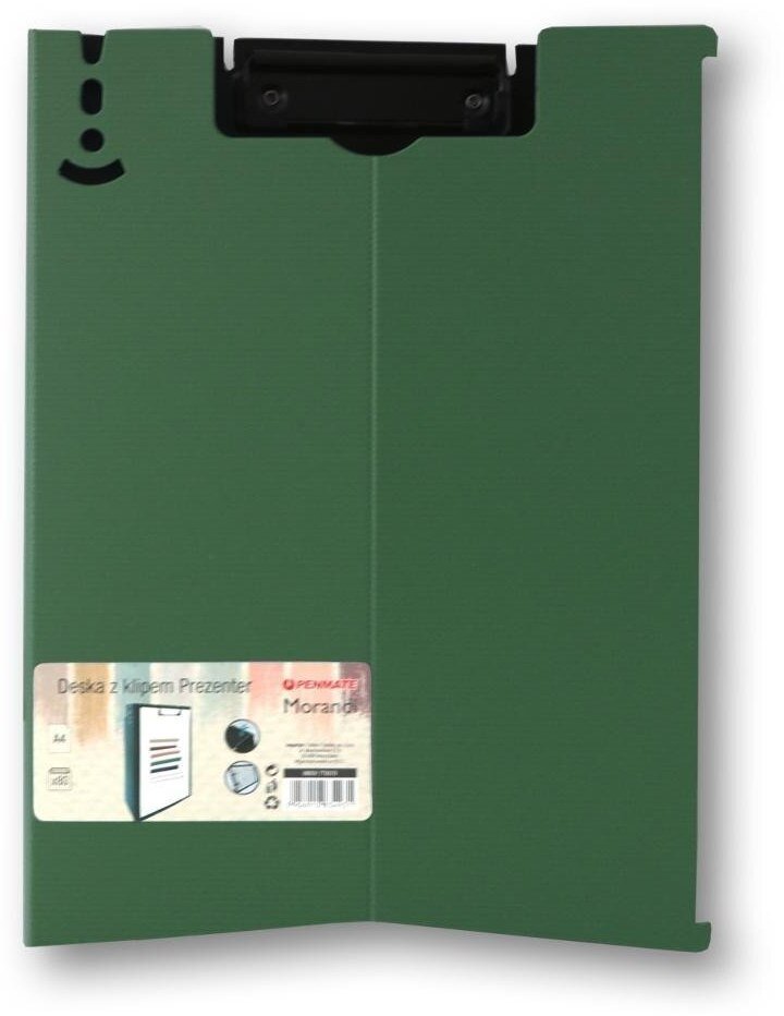 Penmate Deska z klipem A4 Prezenter zielona