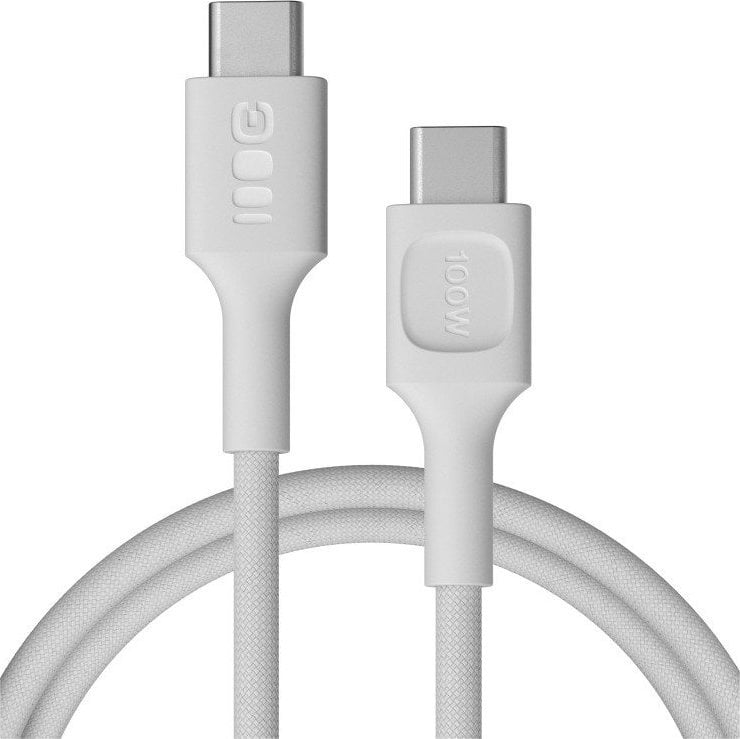 Kabel USB Green Cell USB-C - USB-C 1.2 m Biały (KABGC100PS120SW)