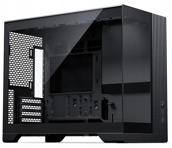Obudowa Phanteks Obudowa komputerowa Mini obudowa mATX Tempered Glass - w tym 3x 120-mm wentylator, czarny
