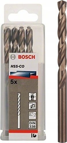 Wiertło Bosch Bosch Metal twist drill HSS-Co, DIN 338, 12.0mm (5 pieces, working length 101mm)