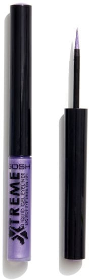 Gosh, Xtreme, Waterproof, Liquid Eyeliner, 007, Lavander, 1.7 ml For Women