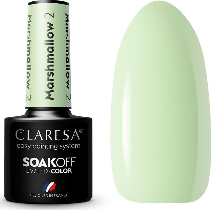 Claresa CLARESA lakier hybrydowy MARSHMALLOW 2 5g