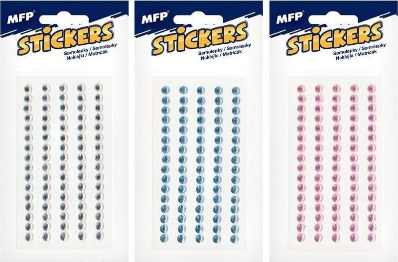 MFP paper naklejki kamyki 5mm mix kolorów 1101 1032380