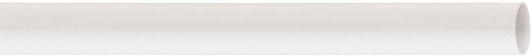 CURTAIN ROD D19 160CM MAT WHITE 93180160
