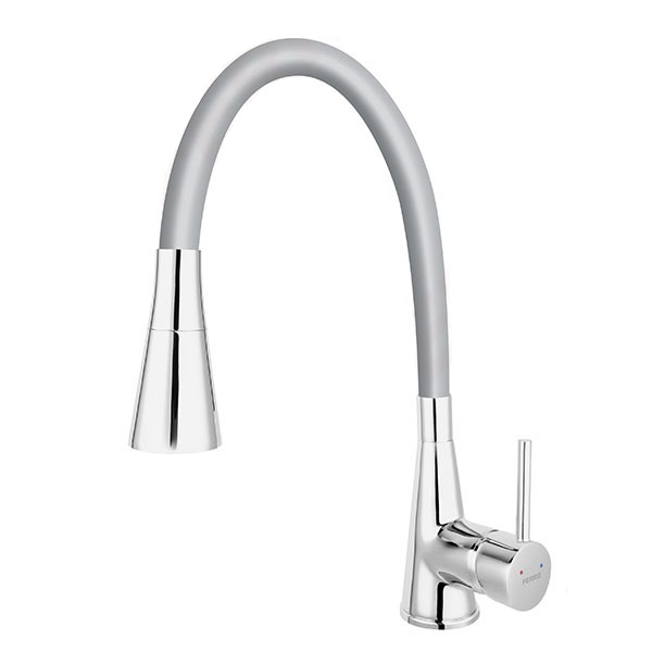 Bateria kuchenna Ferro Zumba II stojąca szara (BZA42S)