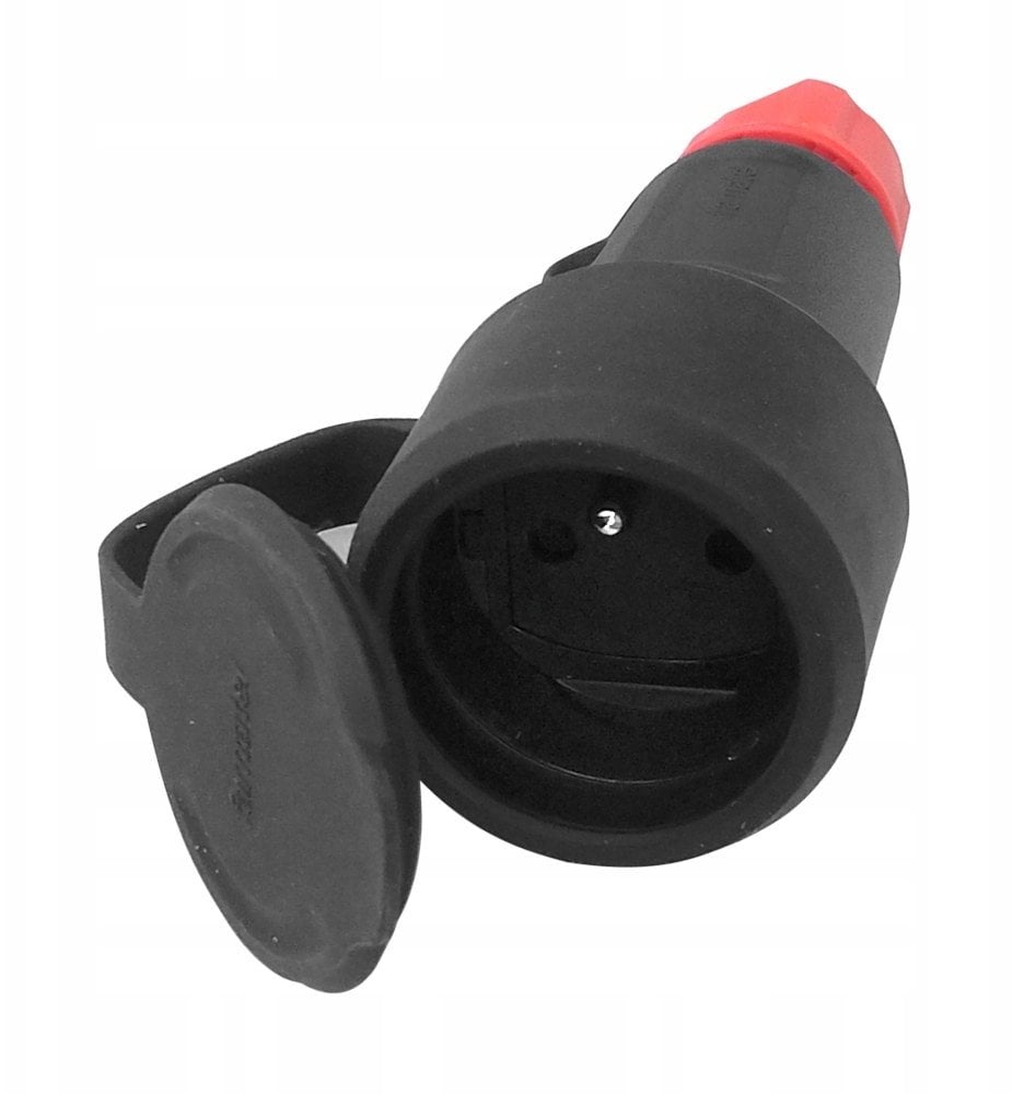 Gniazdo 16A 3P 250V IP54 przen. Skręcane z bolcem 2165F