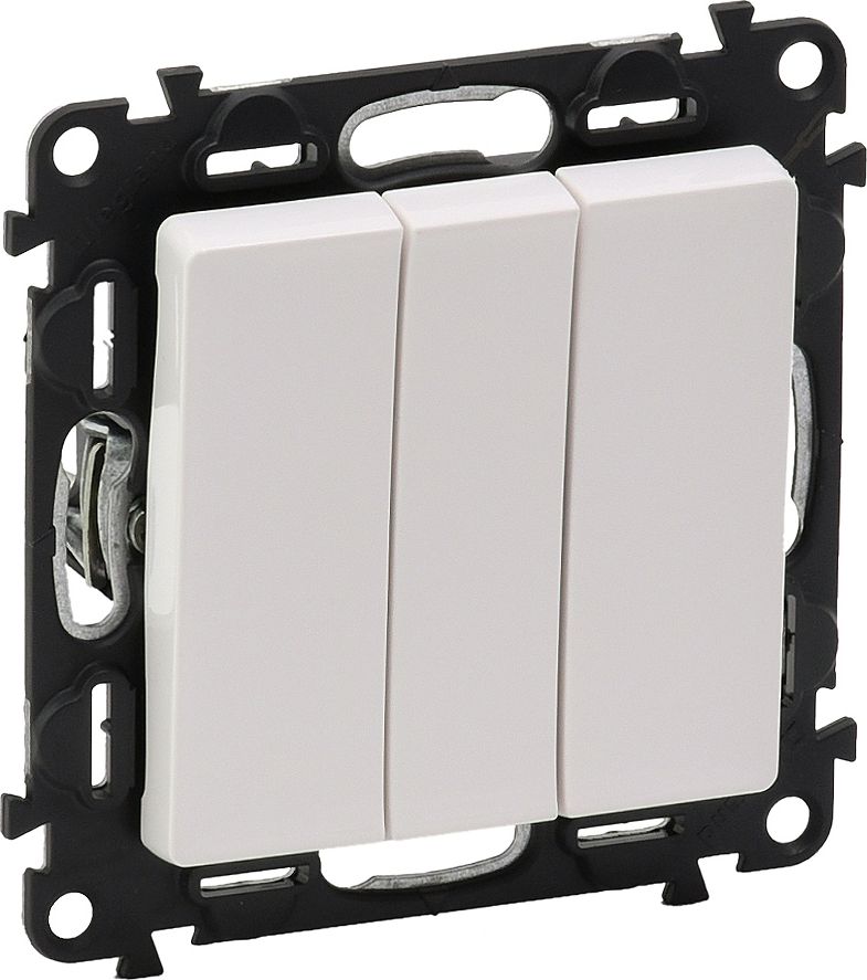 Legrand Łącznik potrójny Valena Life 10AX biały (752103)