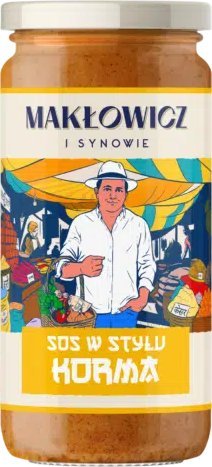 Makłowicz Makłowicz i Synowie Sos w stylu Korma 400 g
