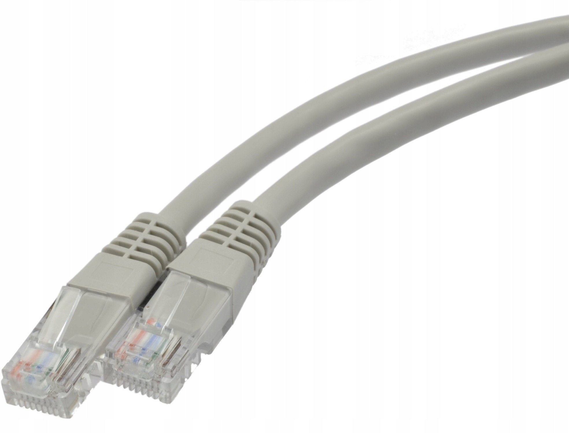 Kabel Patchcord UTP linka Kat.5e 3m szary