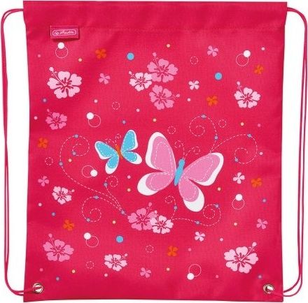Herlitz Worek dziewczęcy Butterfly różowy (50014583)