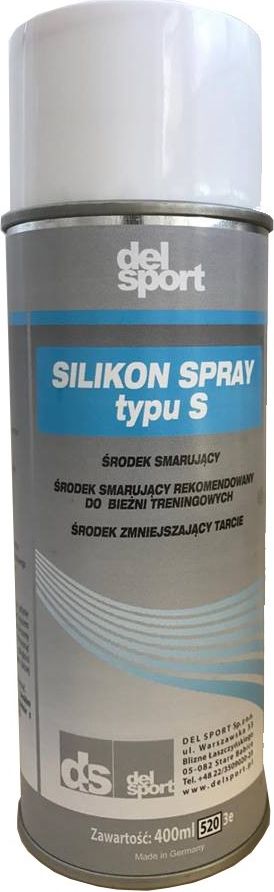 DelSport Smar do bieżni uniwersalny (niebieski) Puszka / Spray 400ml
