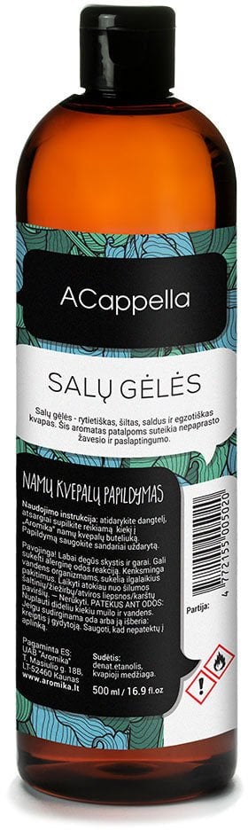 Namų kvapo papildymas ACappella Salų gėlės, 500 ml