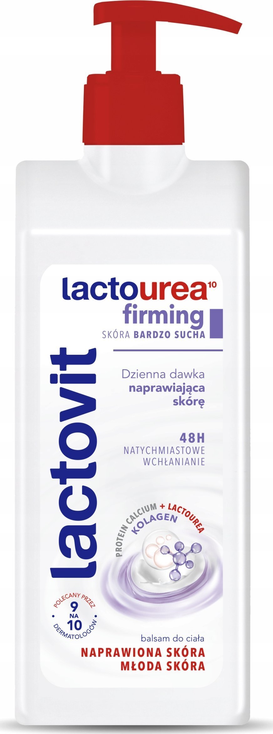 BALSAM DO CIAŁA LACTOVIT 400 ML LACTOUREA FIRMING PL
