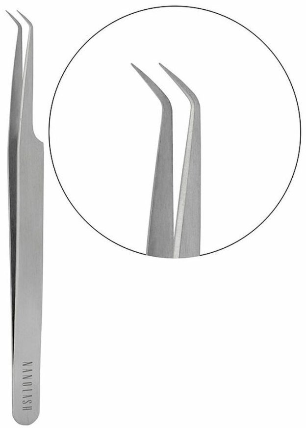 Pincety precyzyjne Nanolash PINZAS Sztuczne Rzęsy Kształt L