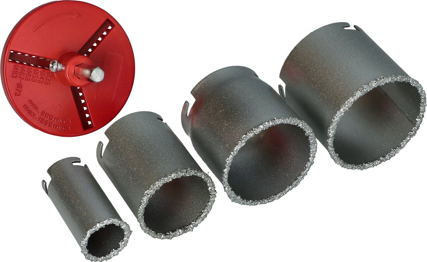 Faster Tools FASTER TOOLS Otwornica koronowa z nasypem wolframu - 5cz. 33 - 73 one size