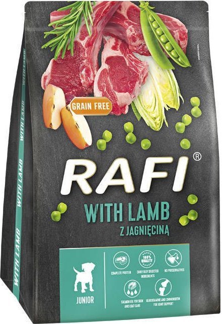 Dolina Noteci DOLINA NOTECI Rafi Junior karma sucha dla psa z jagnięciną 3kg