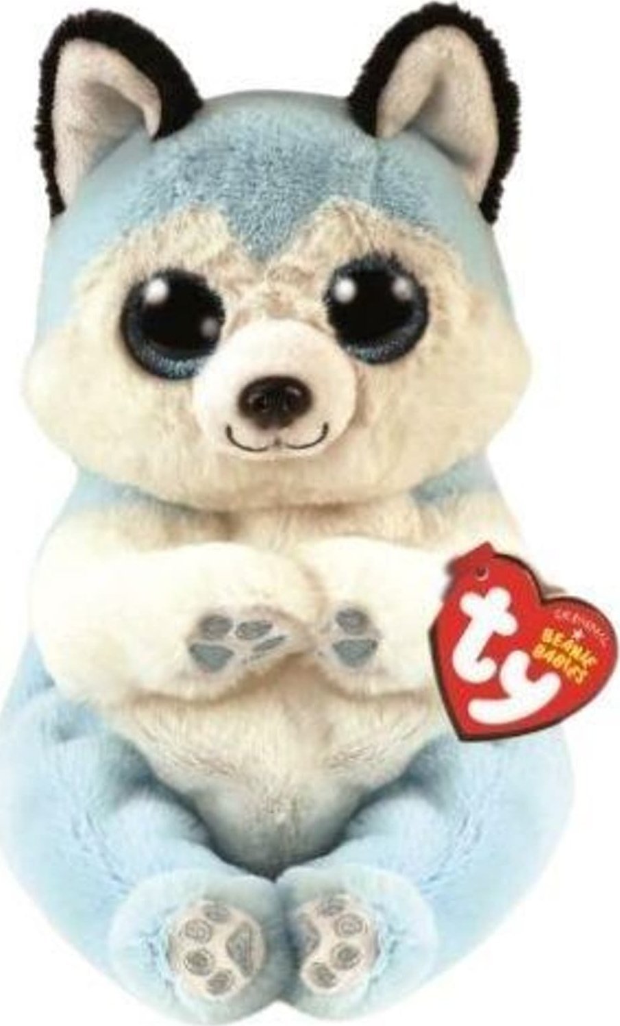 Beanie Babies Thunder - niebieski husky 15 cm