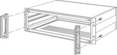 SCHROFF SCHROFF Uchwyty przednie 3 HU