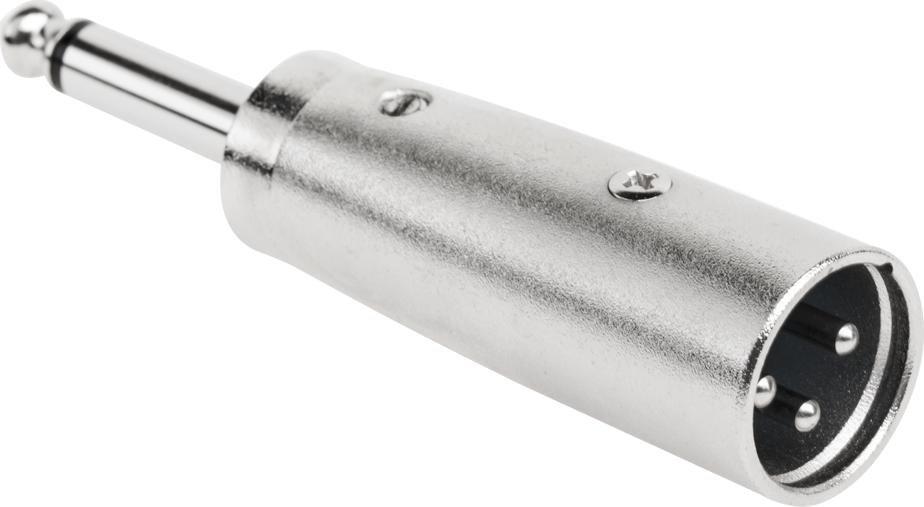 Złącze wt.JACK 6.3-wt.mikr.-męski canon