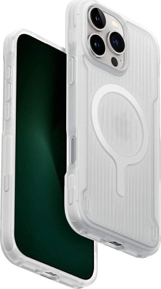 Case UNIQ Combat Active for iPhone 16 Pro Max Magclick Charging lume white