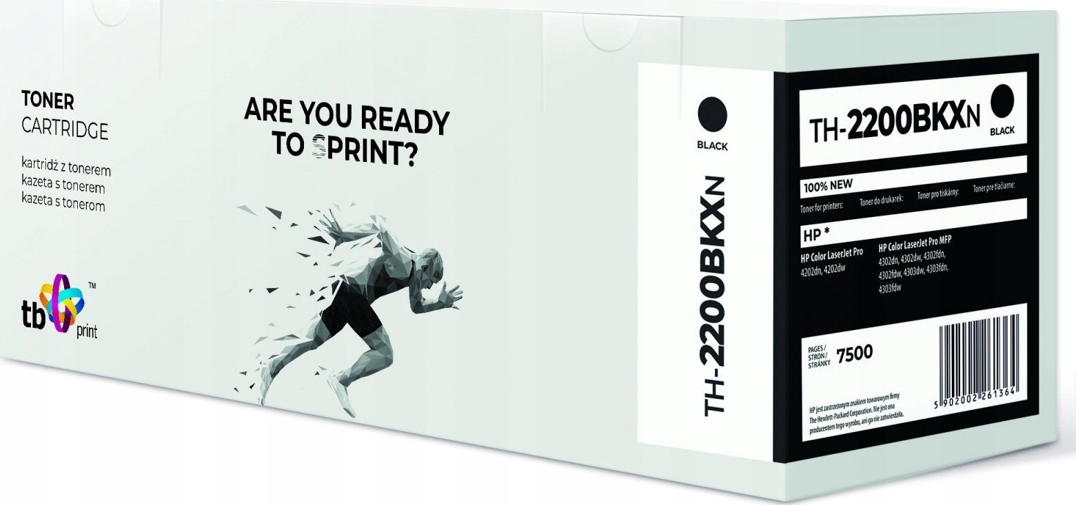 Toner TB Print Toner do HP Color LaserJet Pro 4202 W2200X TH-2200BKXN 100% nowy czarny