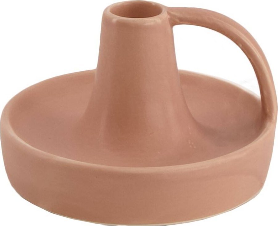 Direct Home and Garden Świecznik ceramiczny z uchwytem