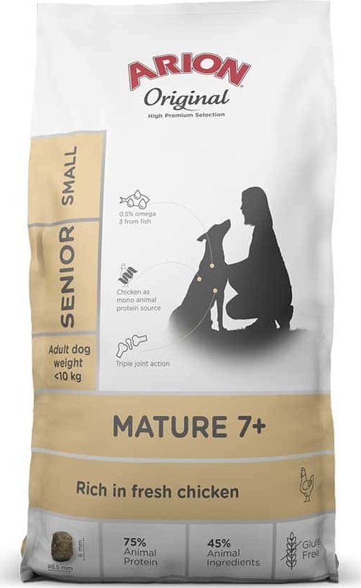 Arion ARION Arion Original Mature 7+ Adult Small Breed 7kg