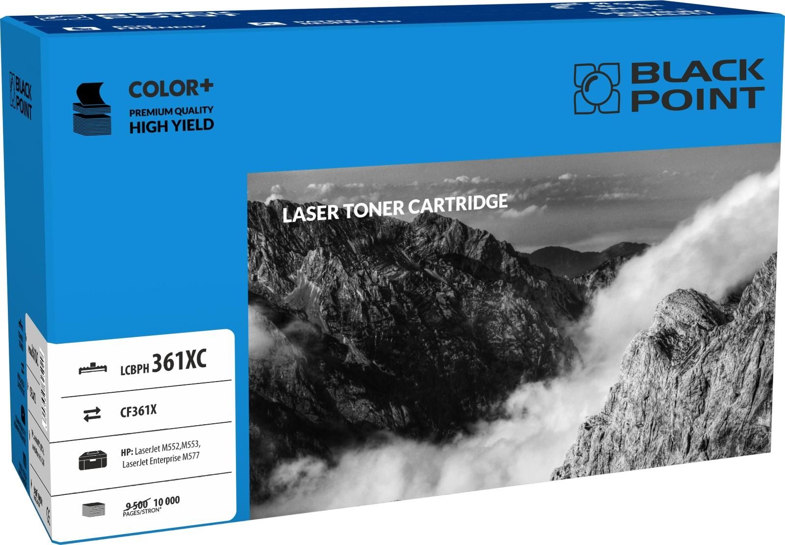 Toner Black Point LCBPH361XC Cyan Zamiennik 508X (BLH361XCBW)
