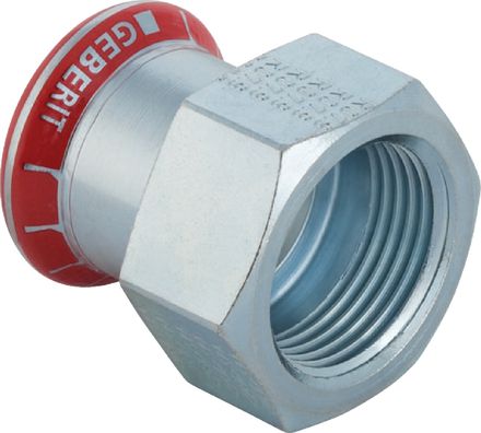 Geberit Złączka przejściowa Mapress C-Stahl GW 35mm x 3/4" (21810)
