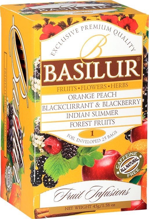 Basilur Herbata owocowa Basilur Assorted Fruit Infusions 25 torebek