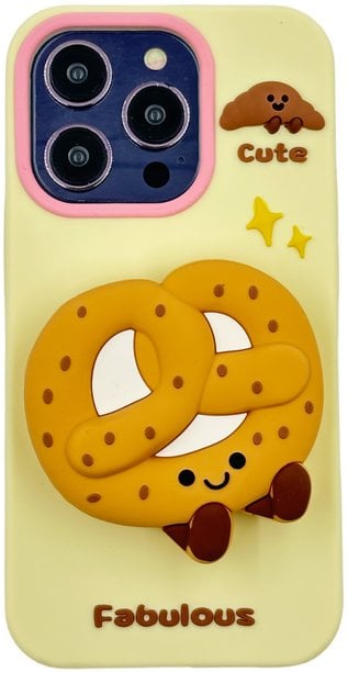 ETUI CASE 3D PRECEL Z PODSTAWKĄ IPHONE 15 Pro standard