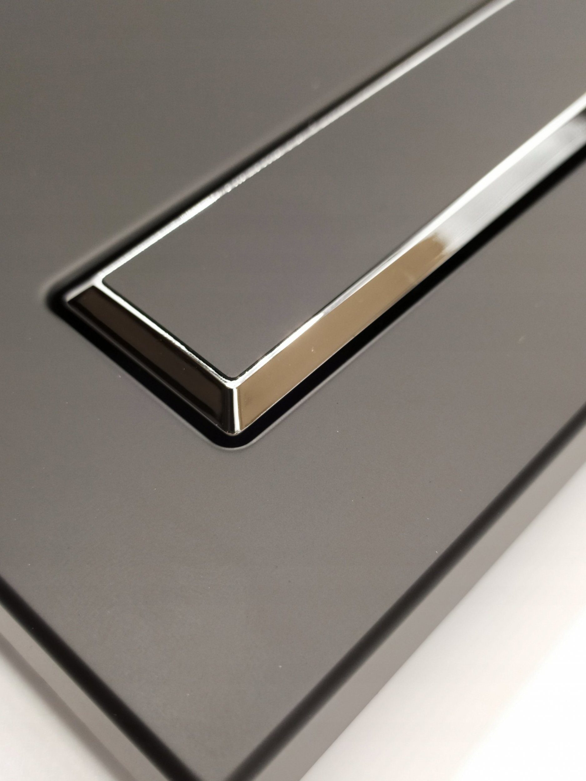 Przycisk spłukujący KK-Pol V1-M08 SPP/091/0/K ( 350/PPC/090-00-00 ) PRZYCISK PROSTOKĄTY DO STELAŻA AQUAFIORI CZARNY MAT PRZYCISK CZARNY MAT // DLP.K.A