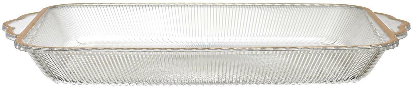 INTESI TACA MIRAGE 41CM ZŁOTY BRZEG PLASTIKOWA