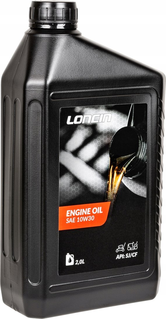 Loncin OLEJ SILNIKOWY LONCIN 10W-30 2L DO SILNIKA KOSIAREK TRAKTORKÓW AGREGATÓW GLEBOGRYZAREK ZAMIATAREK NAC,OLEO-MAC,STIHL,B&S Briggs & Stratton,HOND