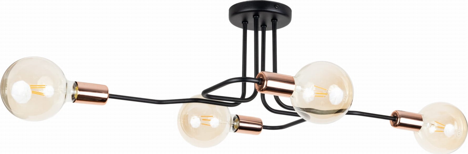 Lampa sufitowa Solar TYRION Plafon 4 płomienny