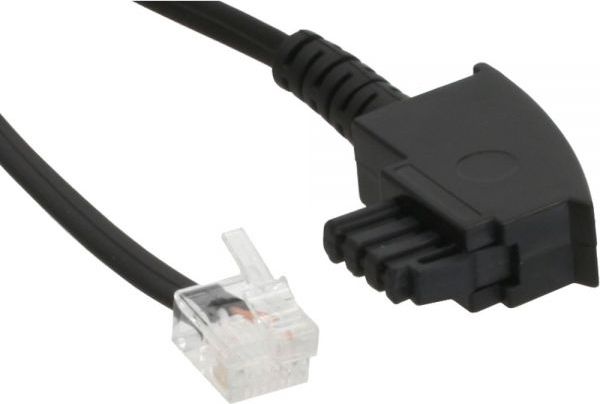 InLine ADSL Splitter, TAE-F German - 6P2C DEC, 6m (18606)