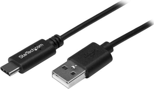 Kabel USB StarTech USB-A - USB-C 0.5 m Czarny (USB2AC50CM)