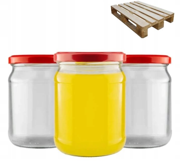 PÓŁPALETA SŁOIK 520ml 576szt - 72 ZGRZEWKI