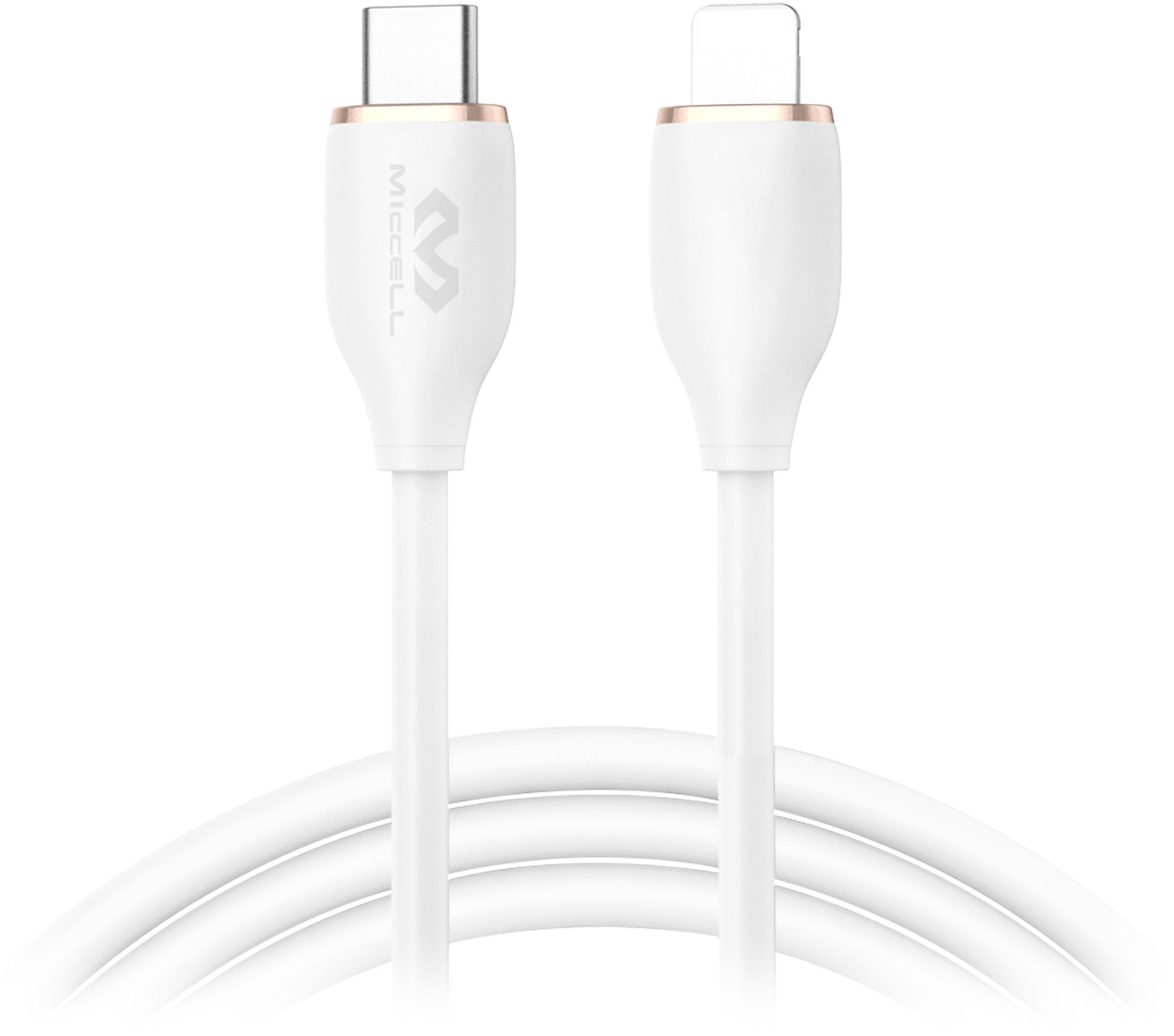 Kabel USB Orno USB-C - Lightning 1.5 m Biały