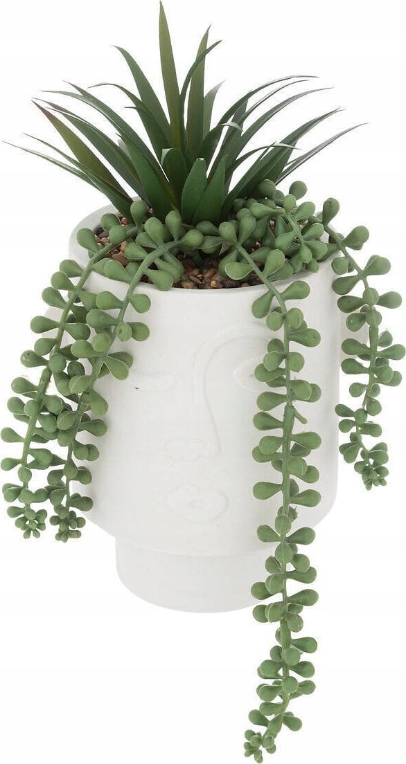 Atmosphera Sztuczna roślina w doniczce, senecio, 25 cm