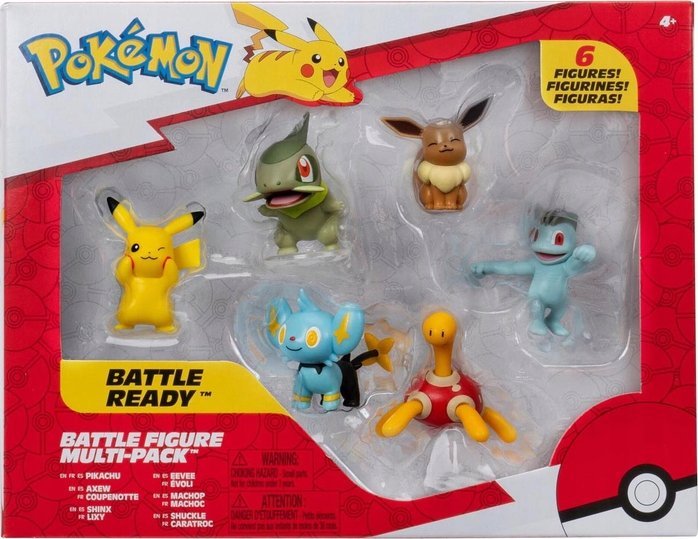Figurka Pokemon POKEMON Figurki Bitewne 6-Pak Seria 8, figurki