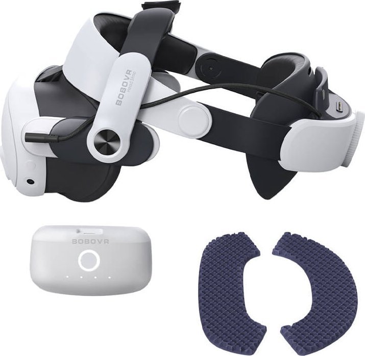 BOBOVR Pasek odciążający BOBOVR M3 Pro do Oculus Quest 3 + akumulator