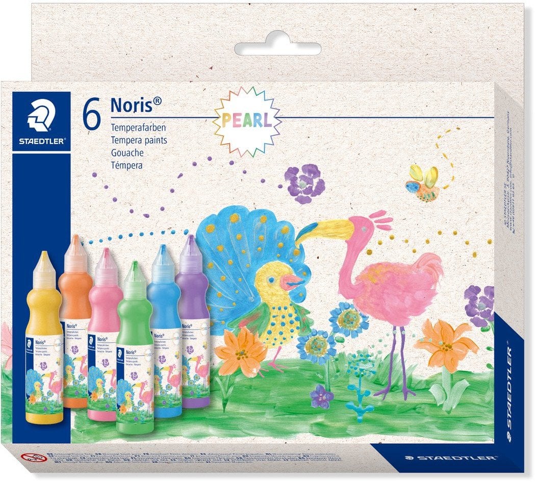 STAEDTLER Temperafarbe Pearl Noris 6St FS