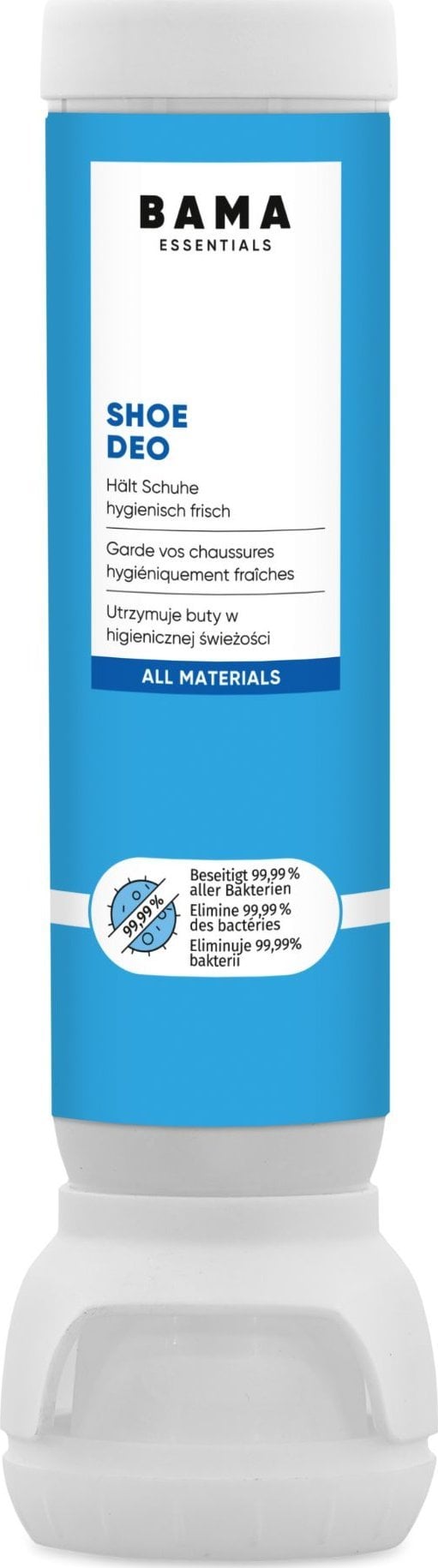 Bama Essentials Shoe Deo Antibacterial 100 ML A39A Bezbarwne One size