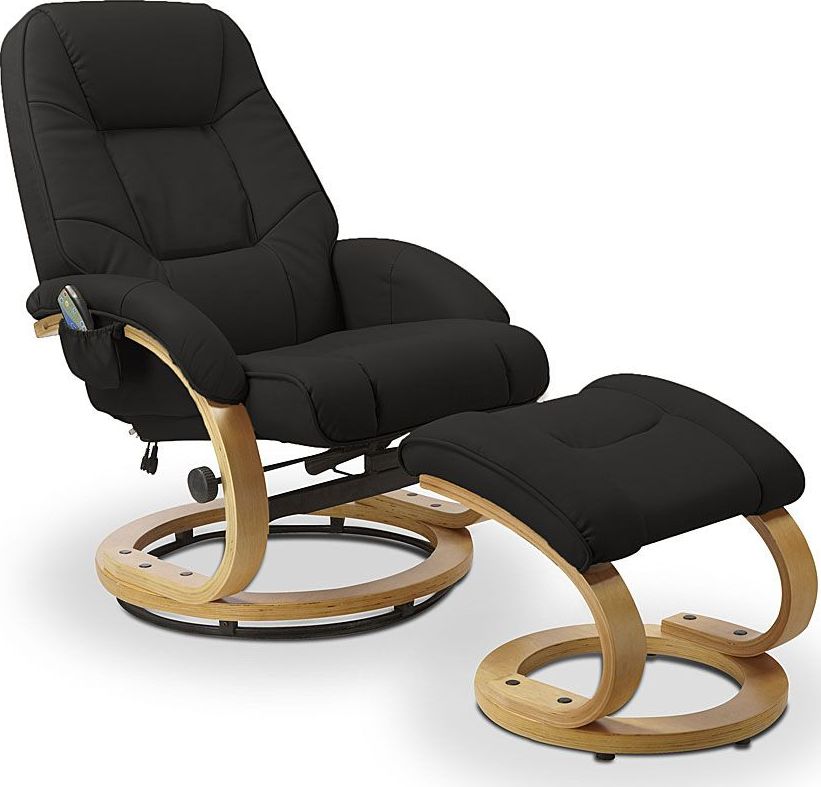 Profeos Fotel podgrzewany z masażem Keltis Black