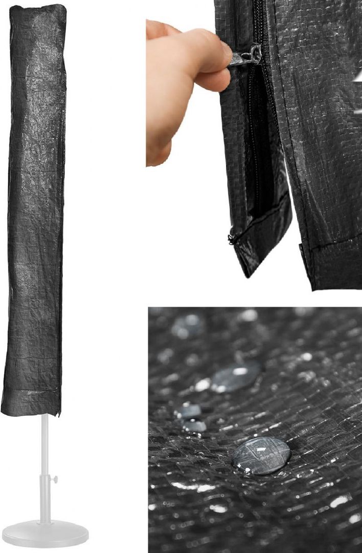 Uniprodo Pokrowiec osłona na parasol ogrodowy wodoodporny