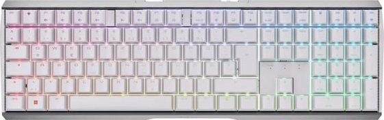 Klawiatura Cherry CHERRY TAS MX 3.0S Wireless RGB weiß DE-Layout MX RED