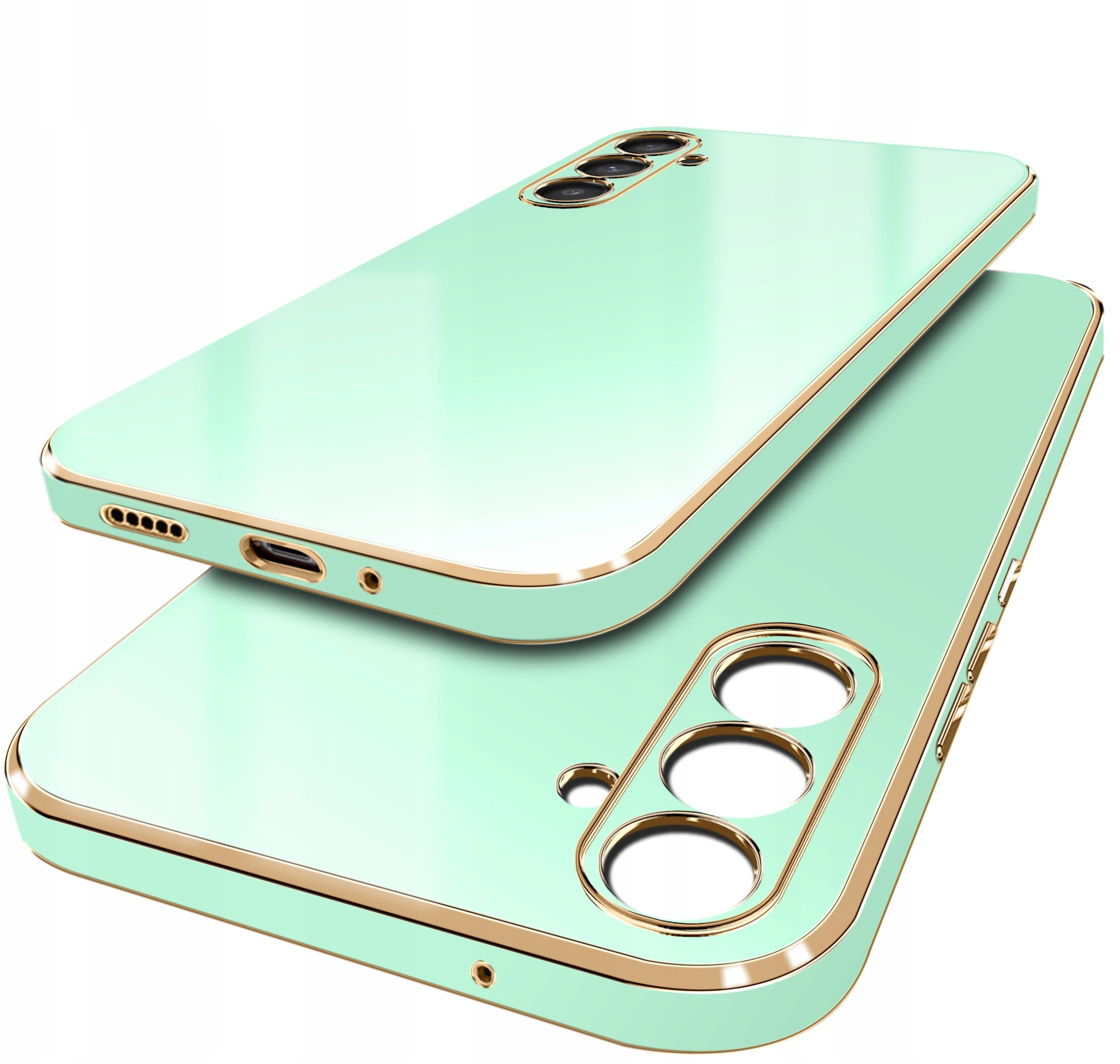 Etui do Samsung A17 5G SILIKONOWE ELEGANCKIE SLIM + Szkło 9H